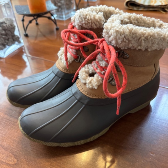 Sperry Women's Saltwater Alpine Snow Boots Size 10 - Picture 3 of 7
